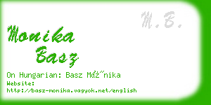 monika basz business card